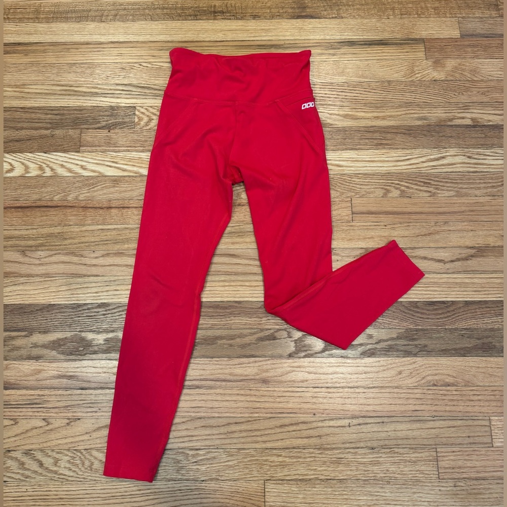 Lorna Jane Red Leggings